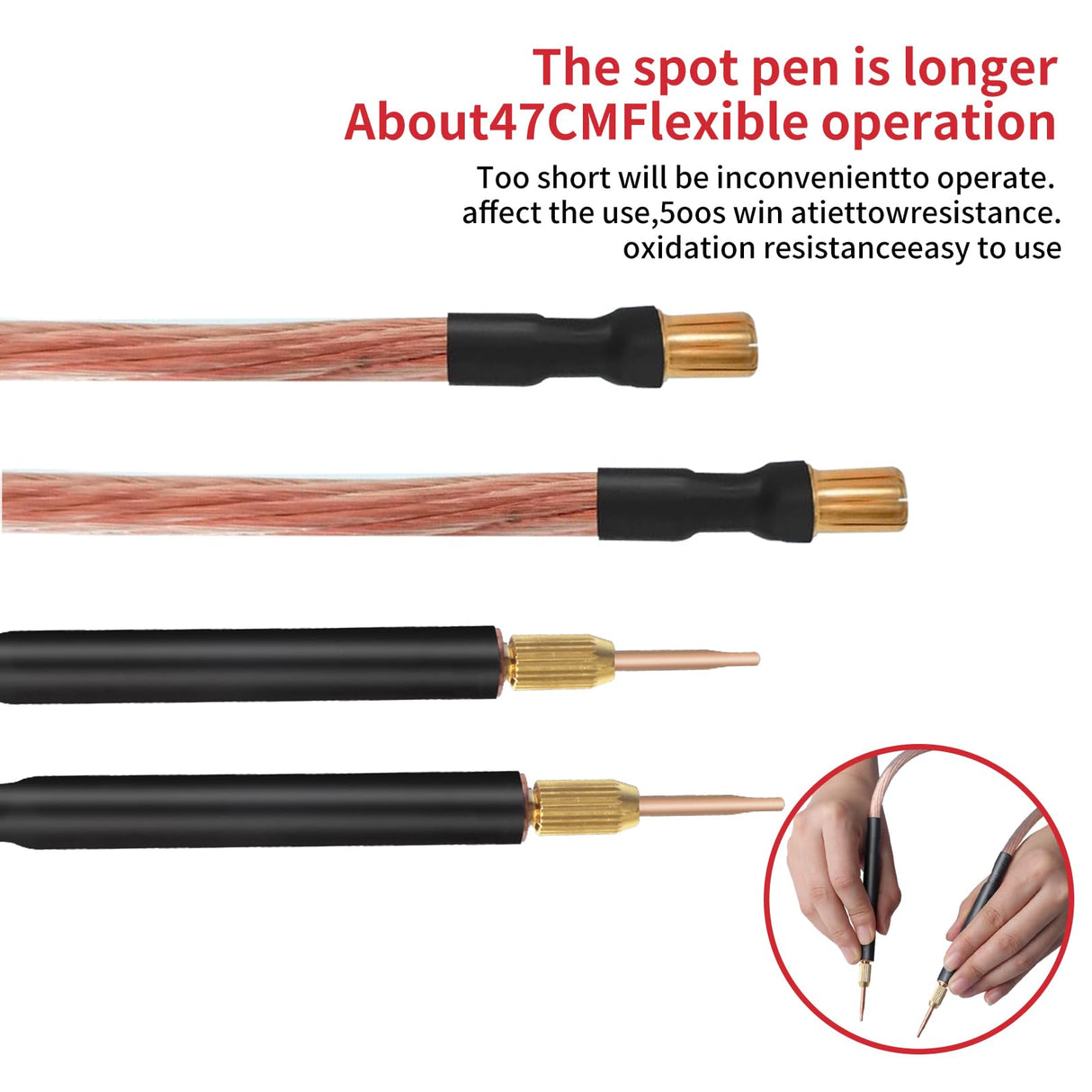 8000W Spot Welder,Handheld Spot Welder,Portable Spot Welder Machine DIY Kit,High Power Handheld Spot Welding Machine,with nickel strip and spot welding pen,for 18650 Battery Pack Welding Tools Docreate