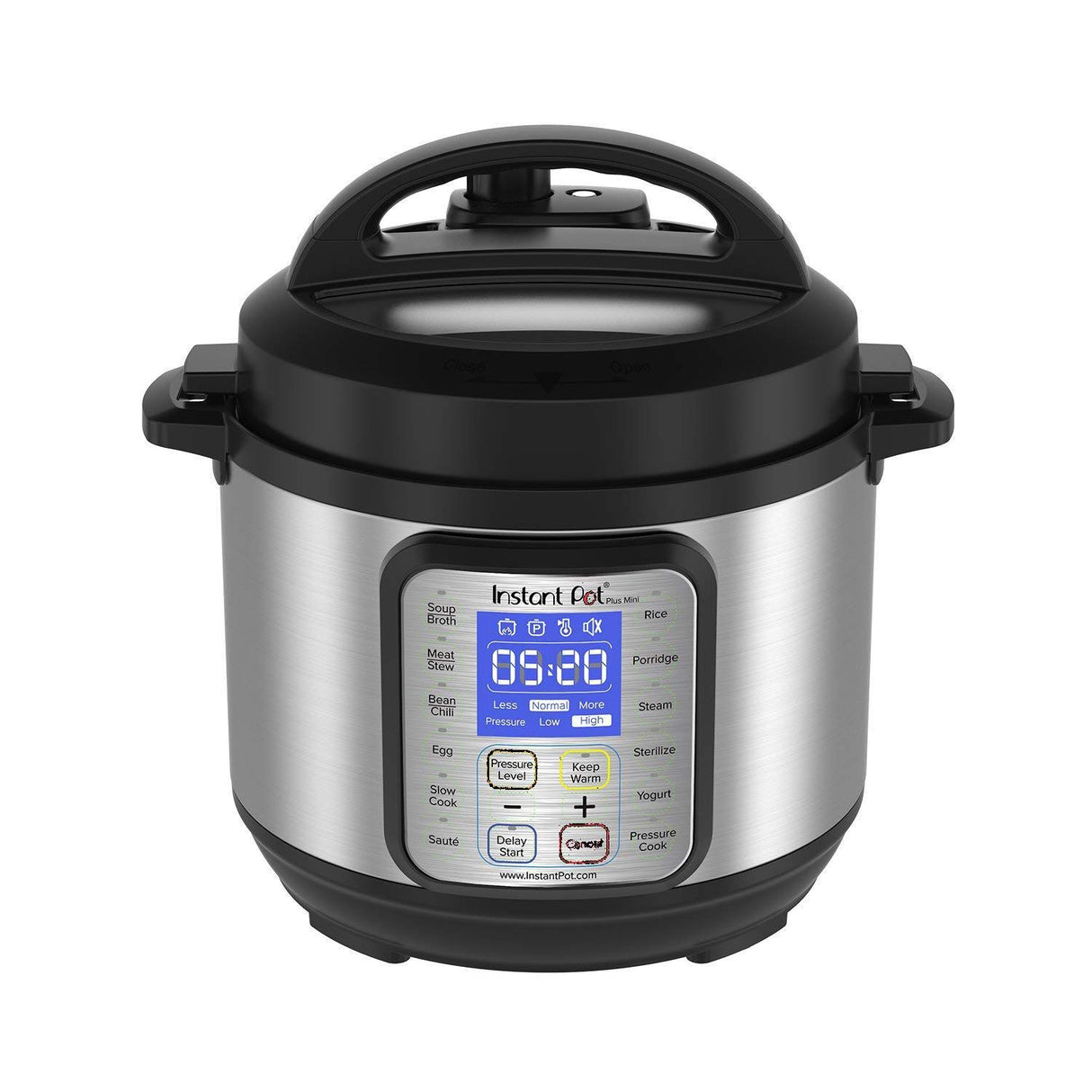 Instant Pot Duo Plus 9-in-1 Electric Pressure Cooker, Slow Cooker, Rice Cooker, Steamer, Sauté, Yogurt Maker, Warmer & Sterilizer, Includes App With Over 800 Recipes, Stainless Steel, 3 Quart Instant Pot