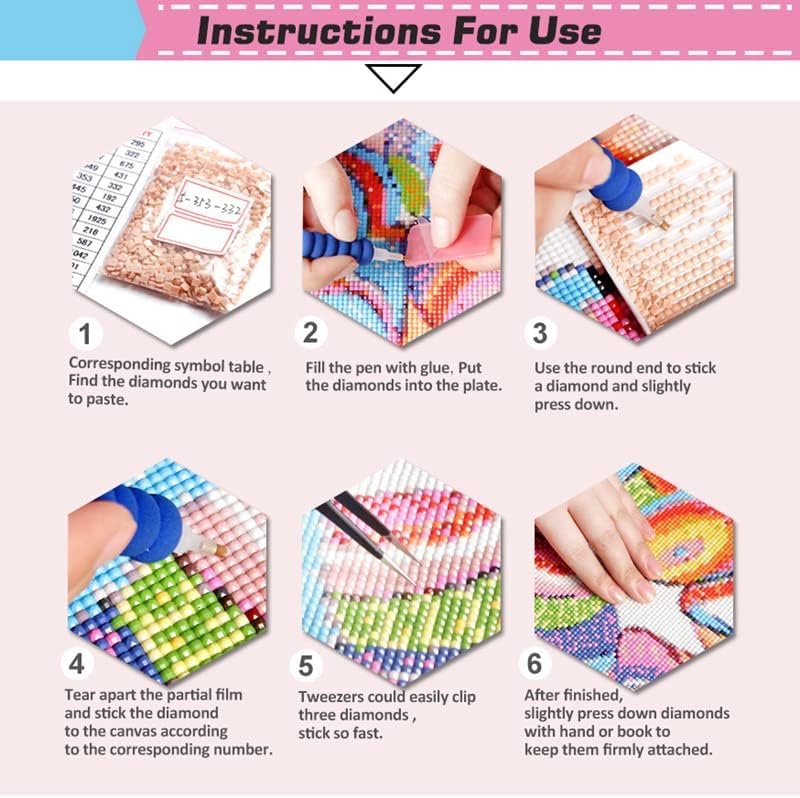 HKLIOPU Diamond Art Kits for Adults-Magic Books Diamond Painting Kits for Adults Beginners,5D DIY Full Drill Round Rhinestone Gem Art Crafts Paintings for Home Wall Decor 12"x12" HKLIOPU