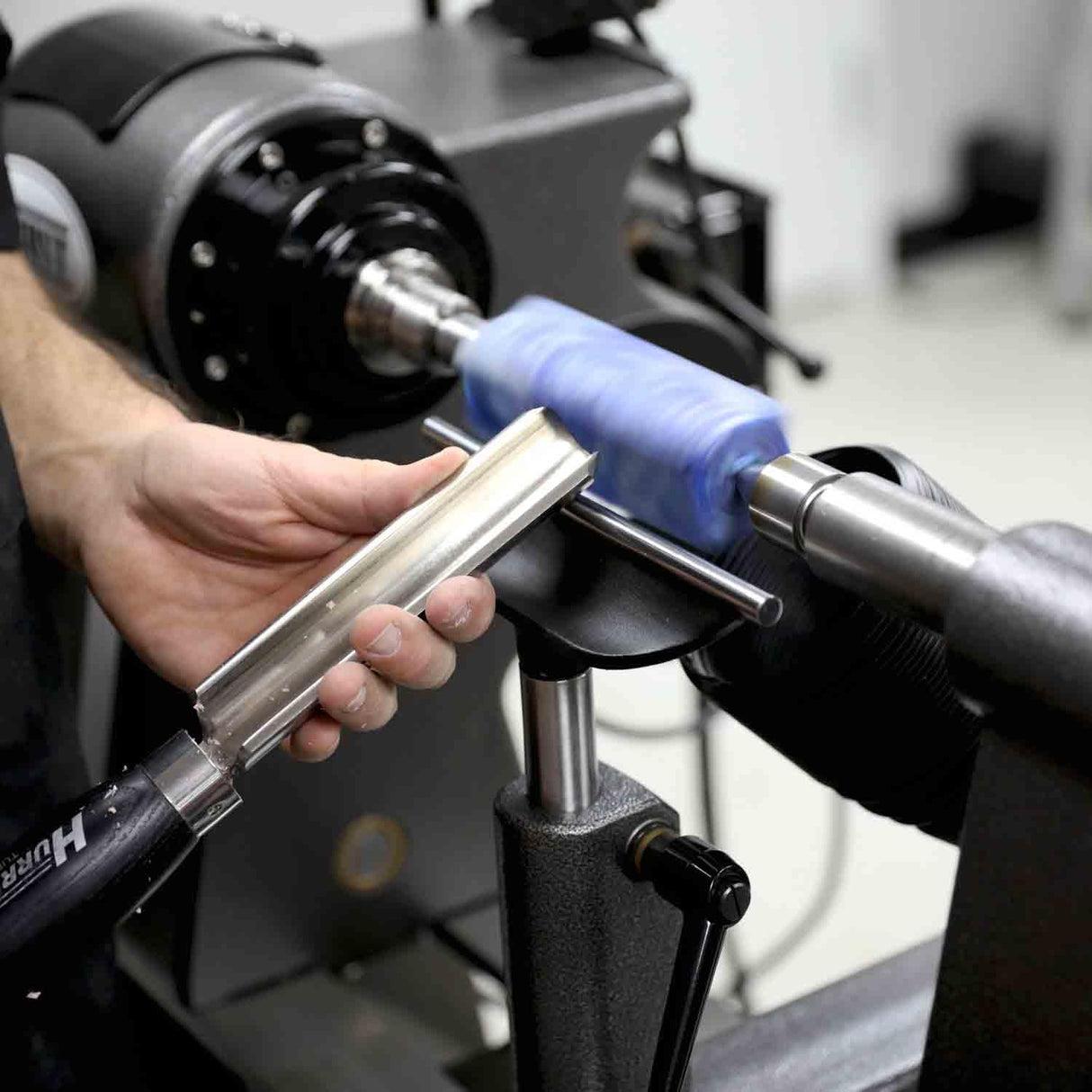 Hurricane Turning Tools, 6" Tool Rest with Hardened Steel Rod For Wood Lathe, 1" Diameter Post, 5" Post Length Hurricane Turning Tools