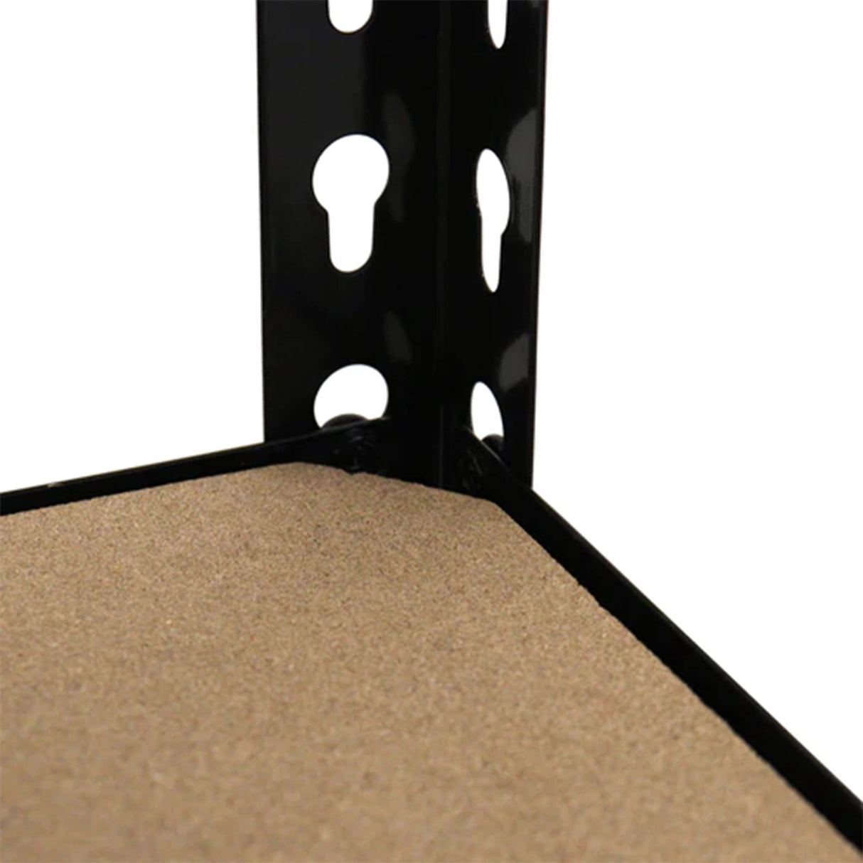 Juggernaut Storage Indoor Outdoor 72 Inch 5 Tier Steel Utility Shelving Unit with Adjustable Shelves for Warehouse, Laundry Room, and Garage, Black Juggernaut Storage