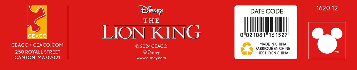 Ceaco - Disney - The Lion King - Glow in The Dark - 100 Piece Jigsaw Puzzle Ceaco