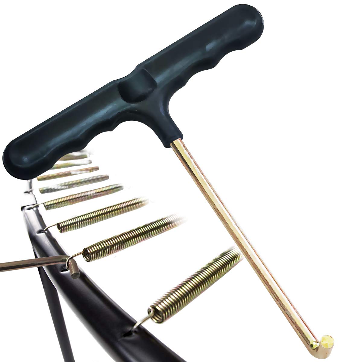 Practical Spring Pull Tool, Trampoline Spring Tool, Suitable for Spring Makes Installation/Disassembling TTSAM