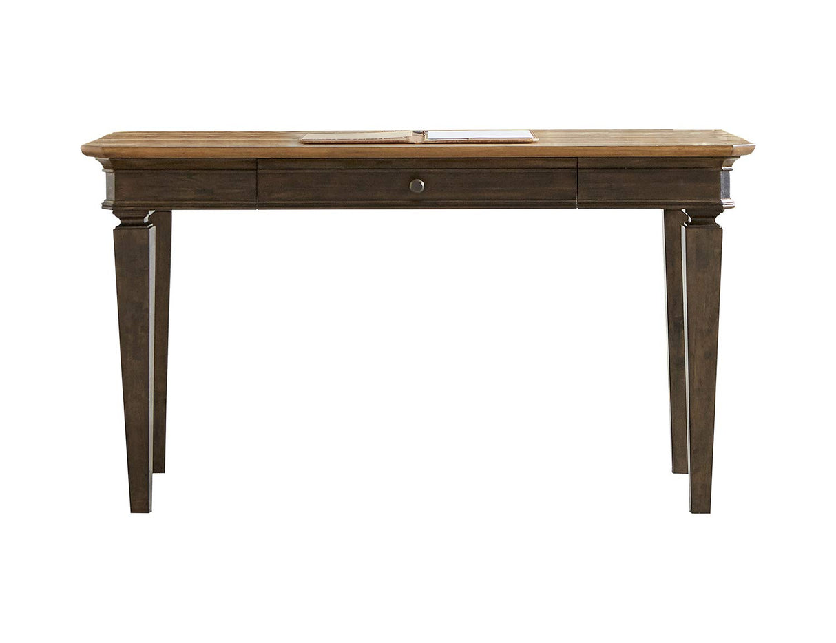 Martin Furniture IMSA384 Executive, Writing Table, Office Desk, Brown Martin Furniture