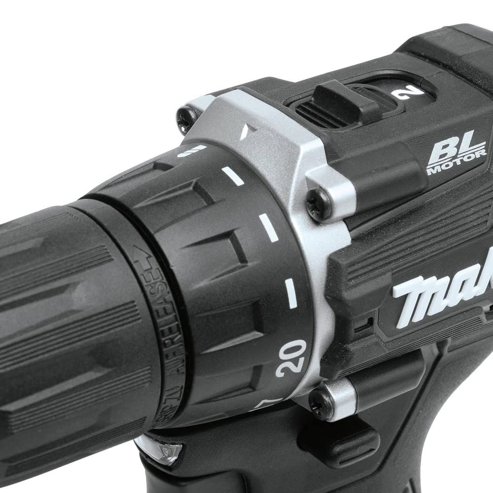 Makita XFD15ZB 18V LXT Lithium-Ion Sub-Compact Brushless Cordless 1/2" Driver-Drill, Tool Only, Black Makita