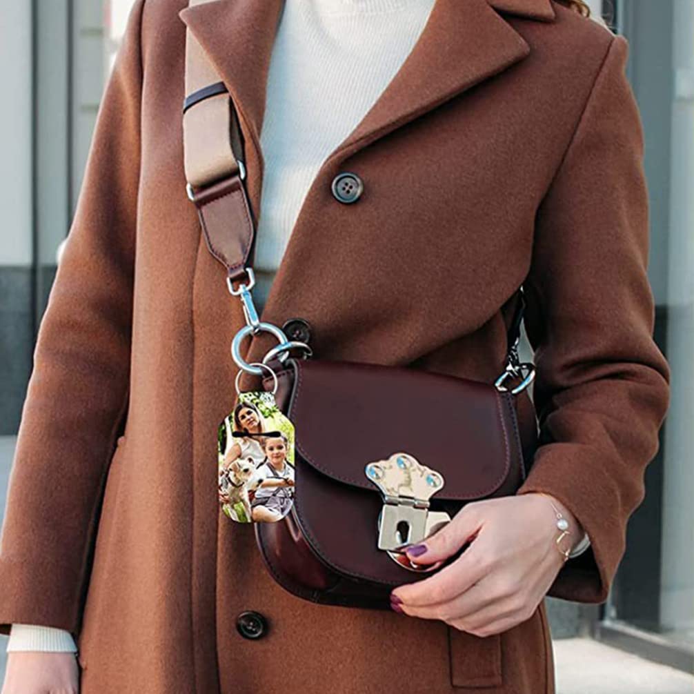 Ciieeo 1 Set Dye Sublimation Kit Sublimation Blanks Products Tassel DIY Sublimation Spray Sublimation Starter Kit Sublimation Blank Lipstick Holder Jewel Earrings Jewlery Kit Bag Key Ciieeo