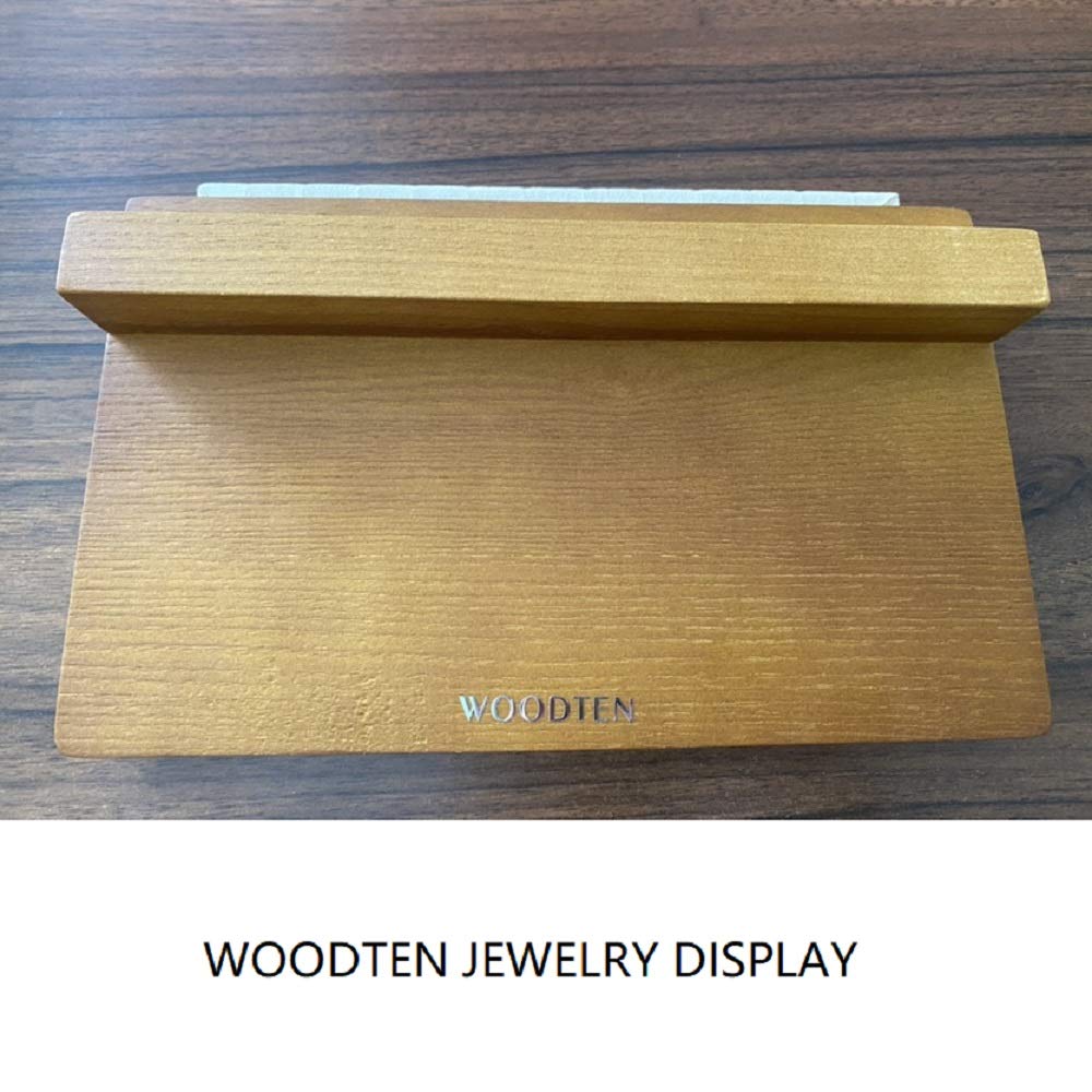Woodten Jewelry Tray Solid Wood Display Stand Necklace Organizer Display Props Tray WSM (WSM02702) Woodten
