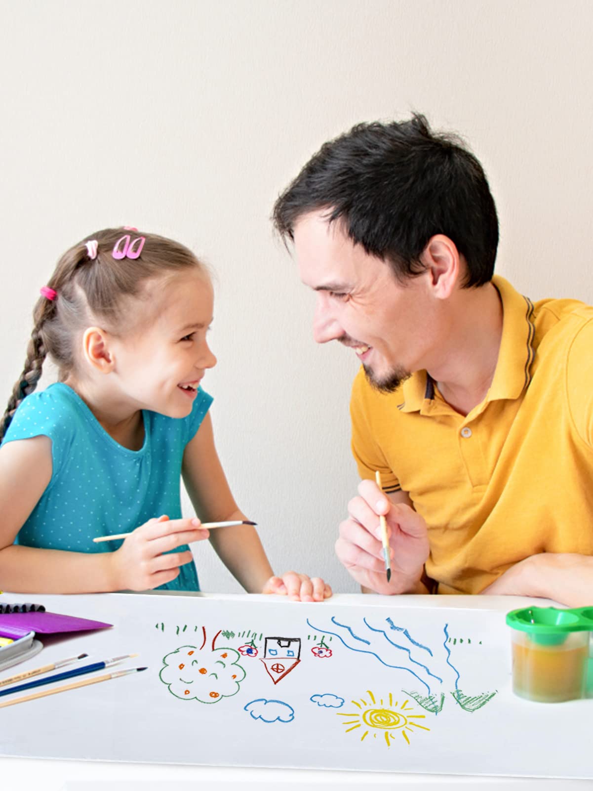 4 Pcs Polyester Oxford Cloth Blank Banners - Blank Banner Signs with Hanging Ropes, 2x4 ft DIY Blank Sublimation Vinyl Banners for Birthday Party Wedding Thanksgiving Christmas Indoor Outdoor Display Alphatool