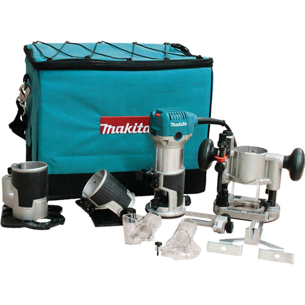 Makita RT0701CX3 1-1/4 HP* Compact Router Kit Makita