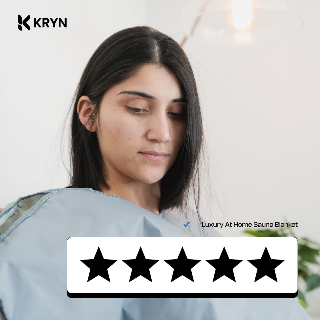 Angora Brands Sauna Blankets for Home Use - Sauna Wrap Full Body - Personal Sauna - Versatile Sauna Wrap- Portable Sauna for Home Relaxation- Sauna Blanket by Kryn ANGORA BRANDS