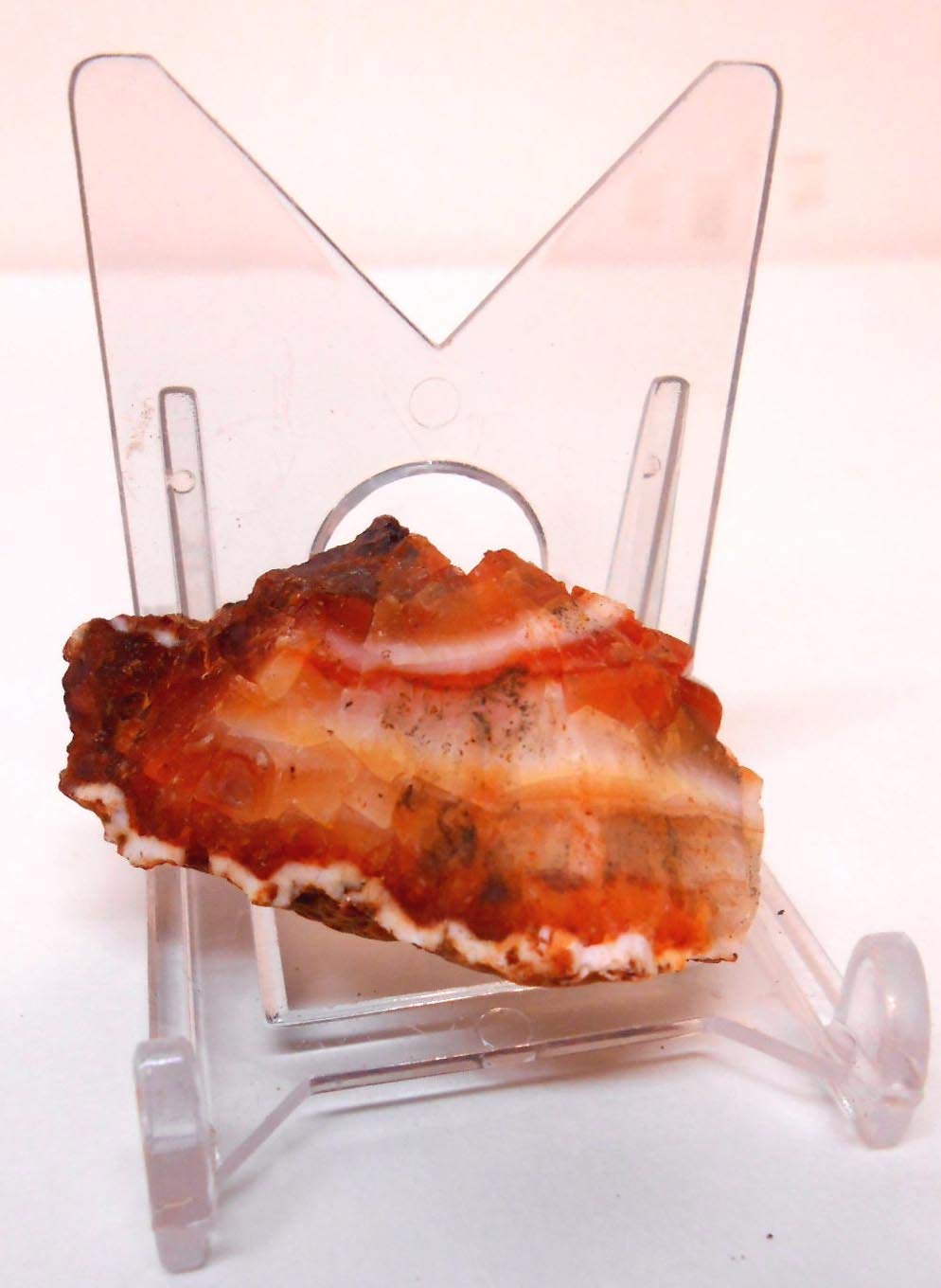 Rockhound's 1st Choice Rock Tumbler Gem Refill Kit -Amazing African Carnelian Agate Rough- 8 oz New Rockhound's 1st Choice