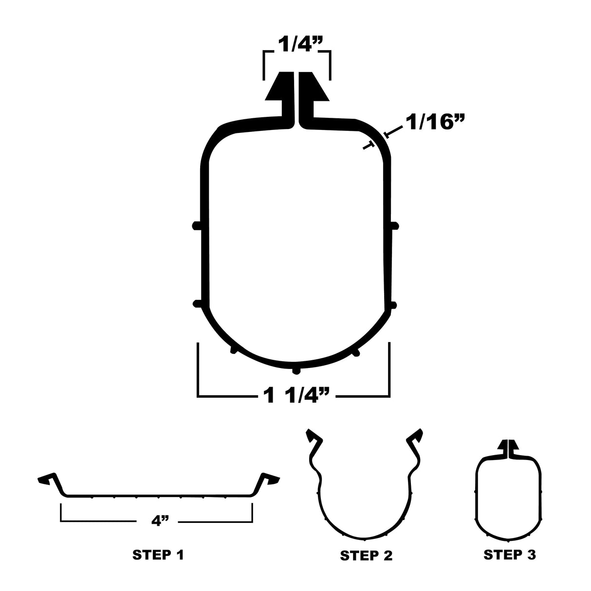 Clopay Garage Door Seal (9 Foot) Generic