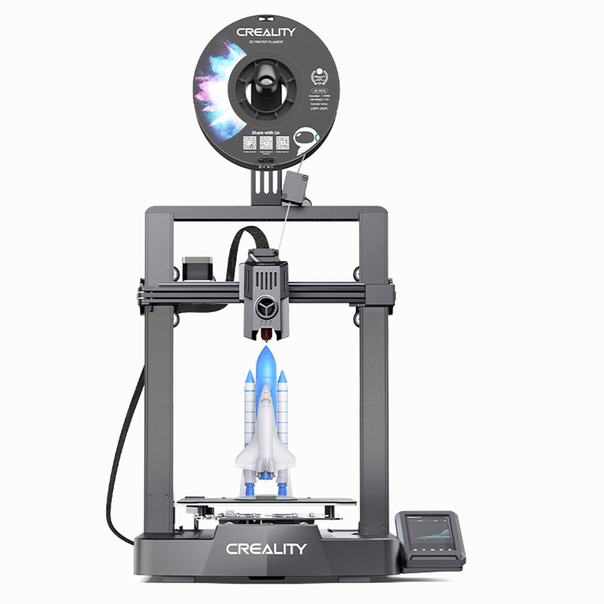 Official Creality Ender 3 V3 KE 3D Printer. Smart OS, 500mm/s Max Printing Speed, X-axis Linear Rail for Ender3 V3 KE Smarter and Faster 3D Printing Cregrant3D