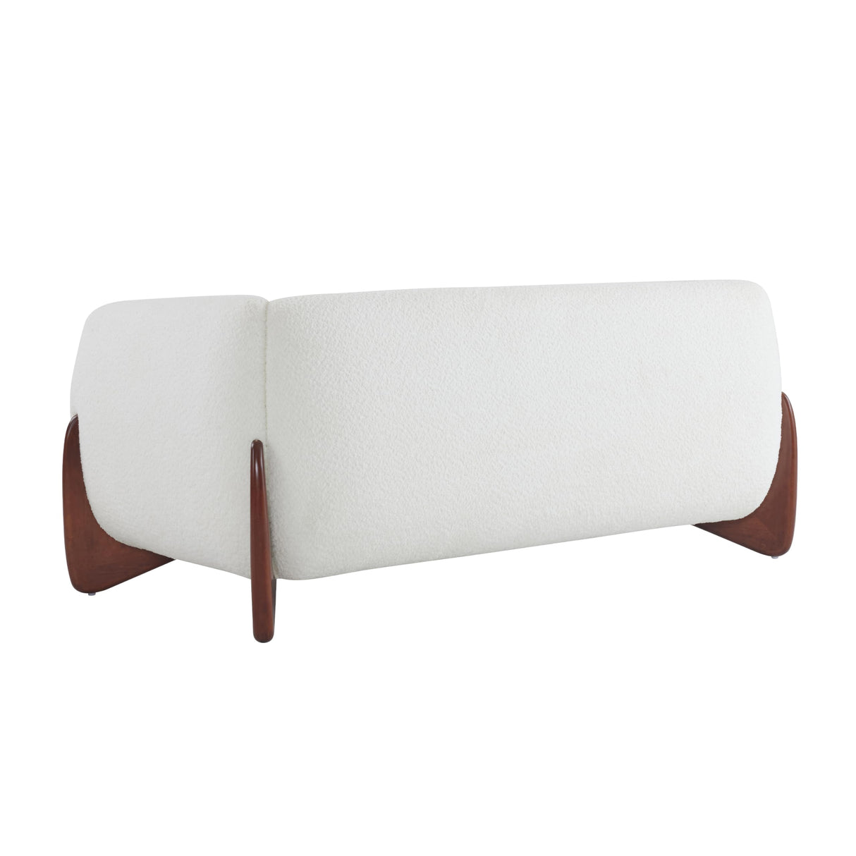 Christopher Knight Home Alma 63" Boucle Loveseat with Wood Legs, 2 Seater Sofa Couches for Living Room, Upholstered Couch Chair, Soft Seating Lounge Sofa Chair, Cozy Loveseat with Armrest, Beige Christopher Knight Home