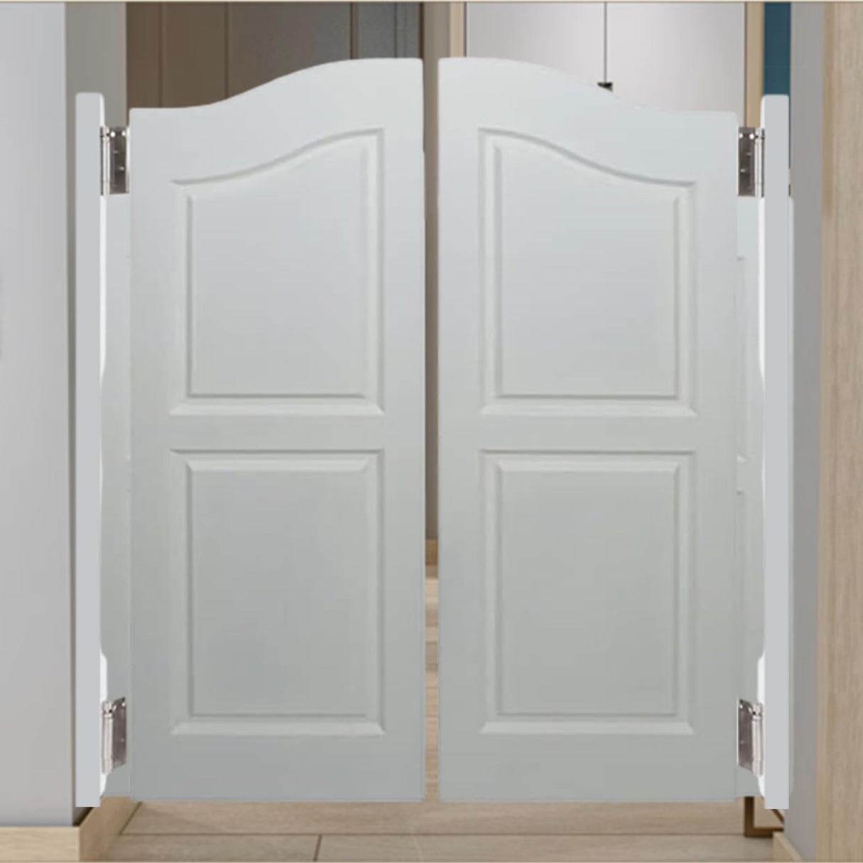 Saloon Doors 30/32/36 in Wide, Modern Swinging Half Door for House, Kitchen, Interior Wood Cafe Door with Hardware, Western Style Premade Bar Doors LVYIHAN