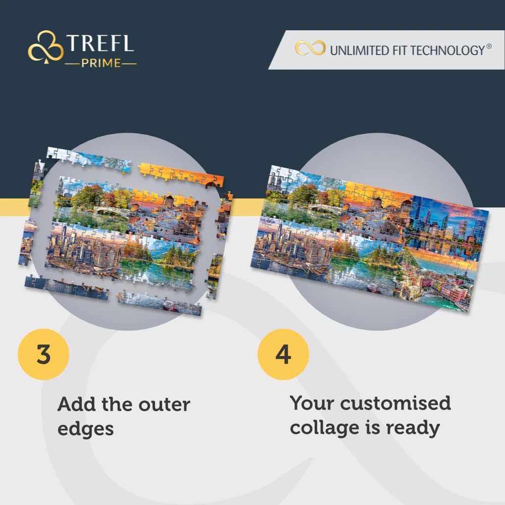 Trefl Wanderlust: Charming Central Park, New York 1500 Piece Jigsaw Puzzle Prime 33"x23" Thick Cardboard, BIO, ECO, New York, Travel, Creative Entertainment for Adults and Children from 12 Years Old Trefl