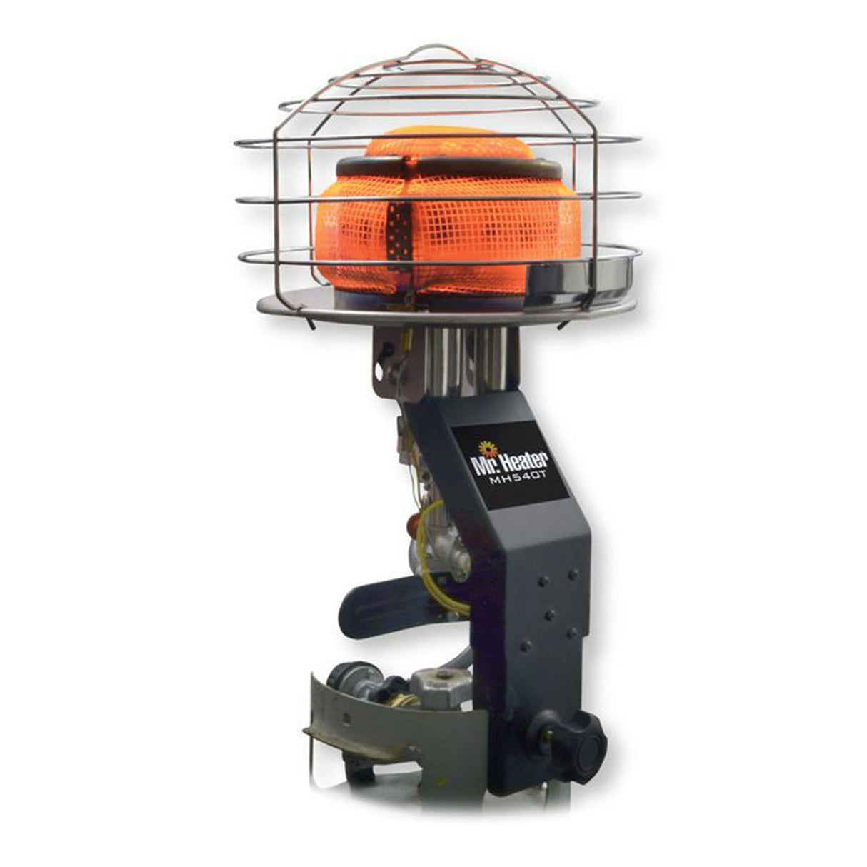 Mr. Heater MH540T 540-Degree 45,000 BTU Radiant Tank Top Portable Propane Heater For Sporting Events, Hunting, Fishing, Camping, Tailgating & Porches Mr. Heater