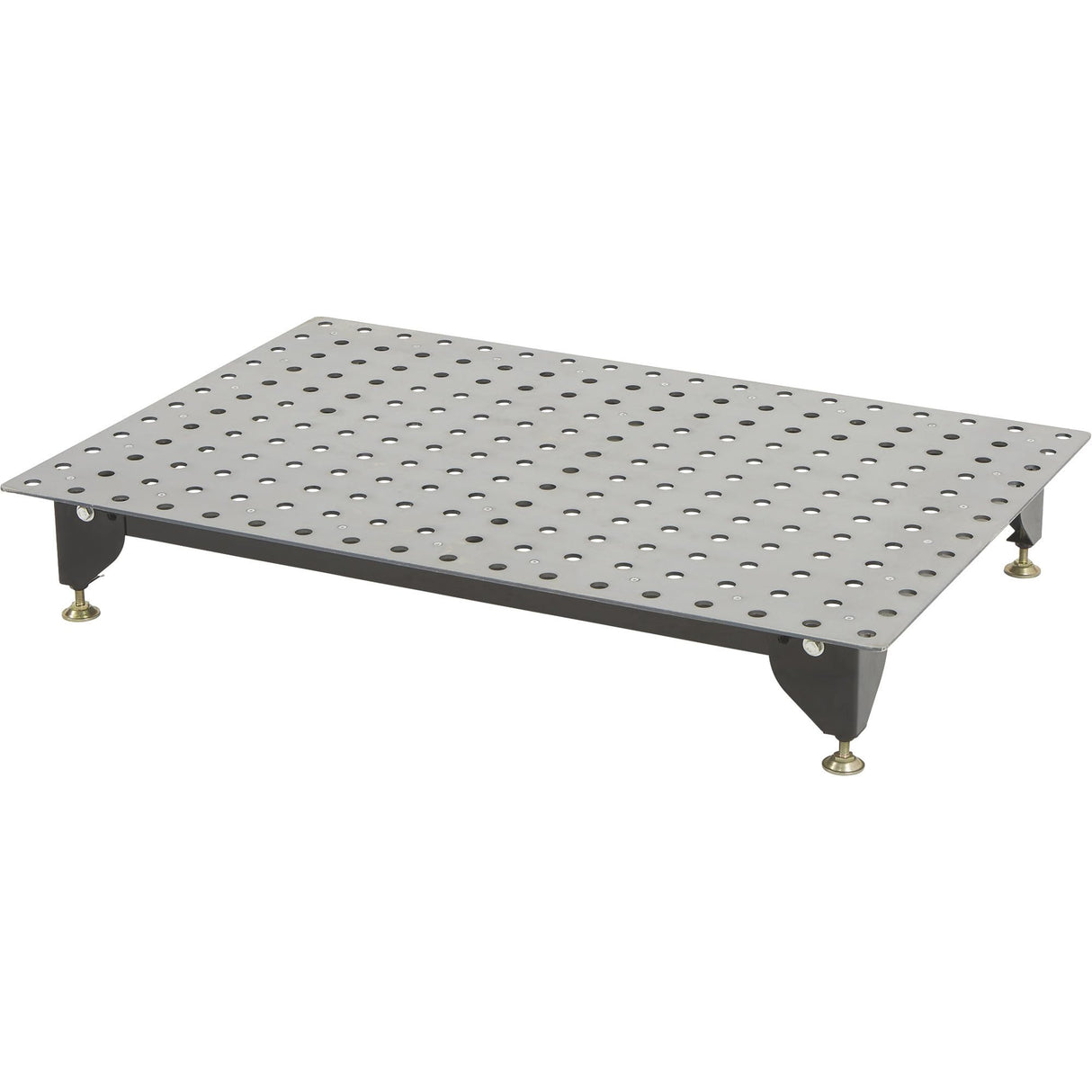 Klutch Steel Welding Table, Heavy Duty Work Bench Steel Construction With 600 Lbs Capacity, Tool Bench (Black) Klutch