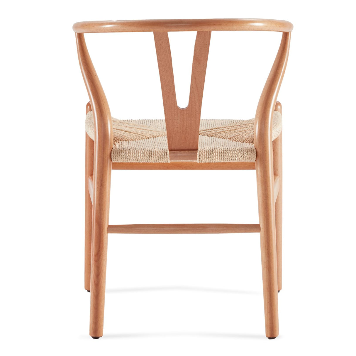 STARY Wood Wishbone Dining Room Chairs Mid Century Modern Wooden for Your Beach House, Fully Assembled STARY