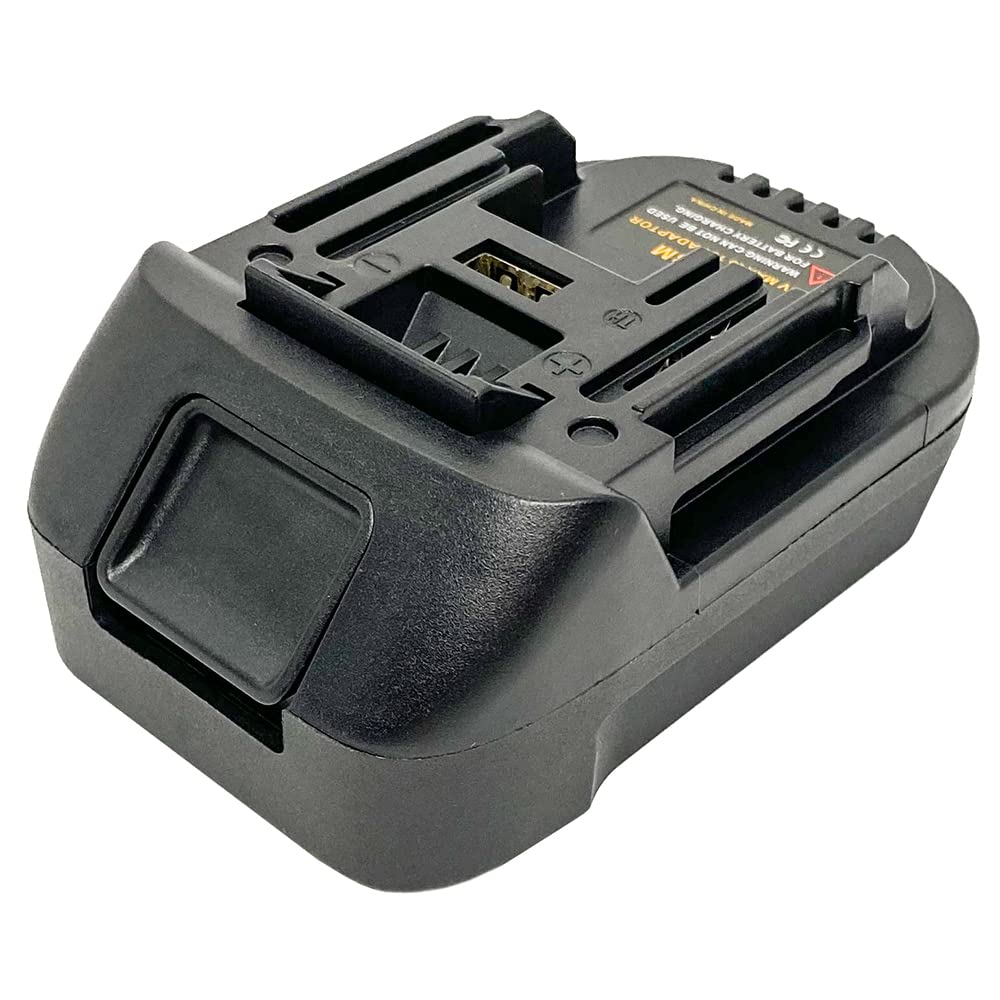 Replacement for Makita 18V Lithium Battery Adapter for Makita 18V LXT Cordless Tool, Convert for Black+Decker/Stanley/Porter-Cable 20V Lithium Battery to Makita 18V Lithium-Ion Battery Converter QINIZX