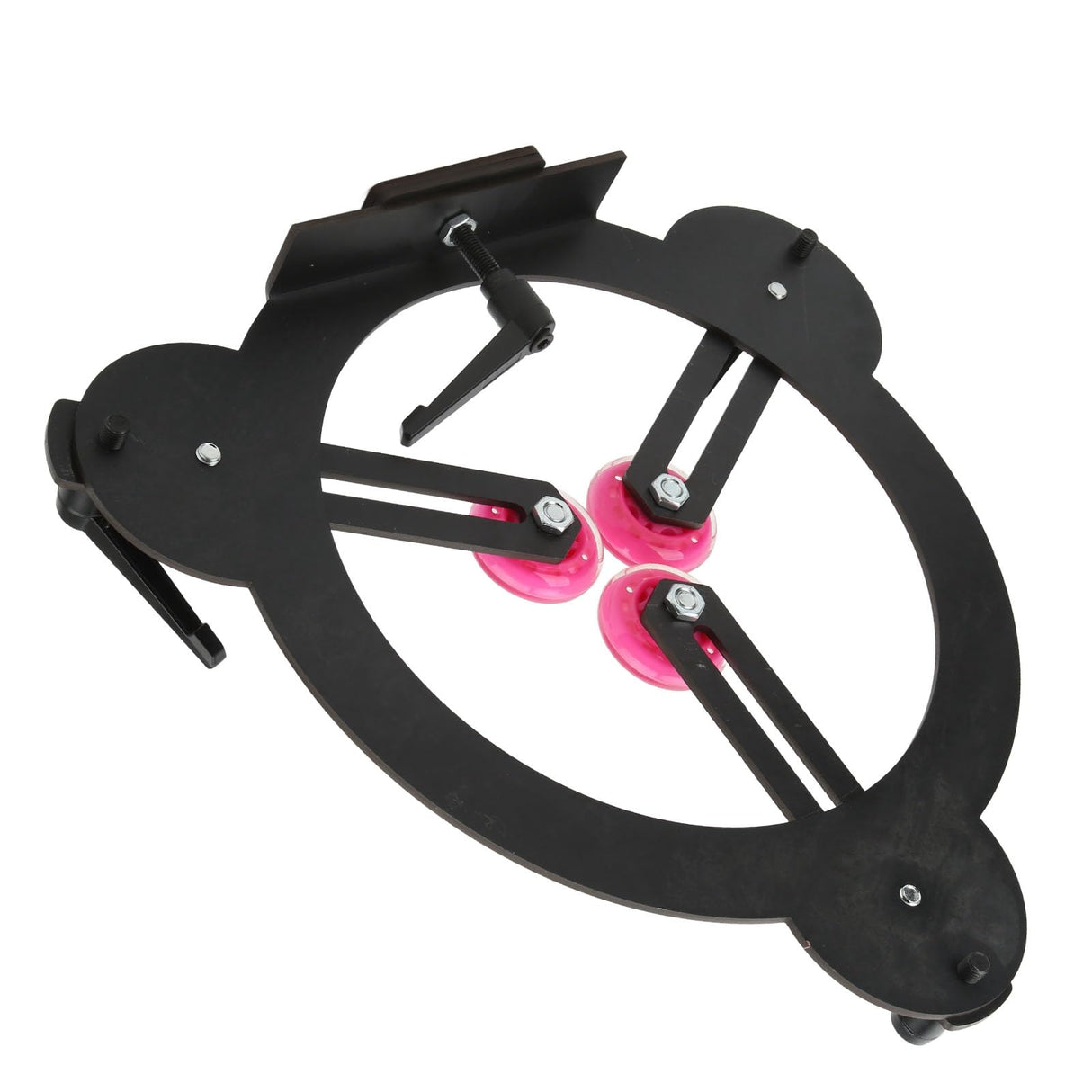 Woodturning Steady Rest, Woodturning Steady Rest, Round Metal Turning Tools for Wood Lathe Parts Accessories Break Open, Woodturning Steady Rest Fafeicy