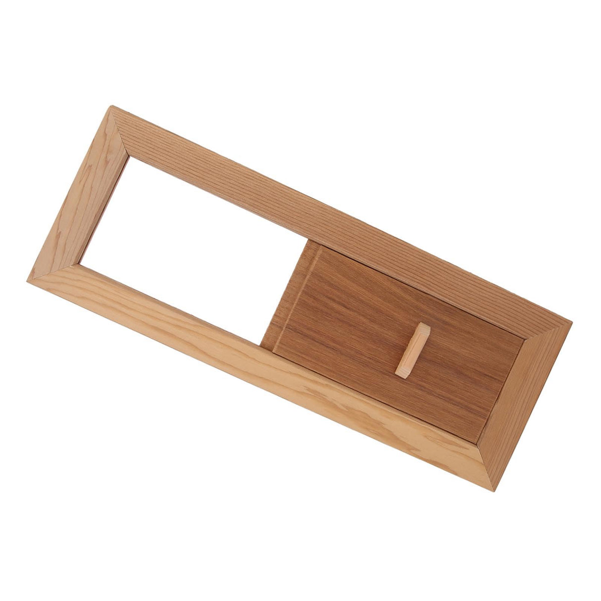 Fdit Cedar Sauna Gable Vent Kit Square Sauna Room Air Vent Grille Wooden Ventilation Louvers Sauna Room Ventilation Louvers Accessory for Sauna Room and Swimming Pool Fdit