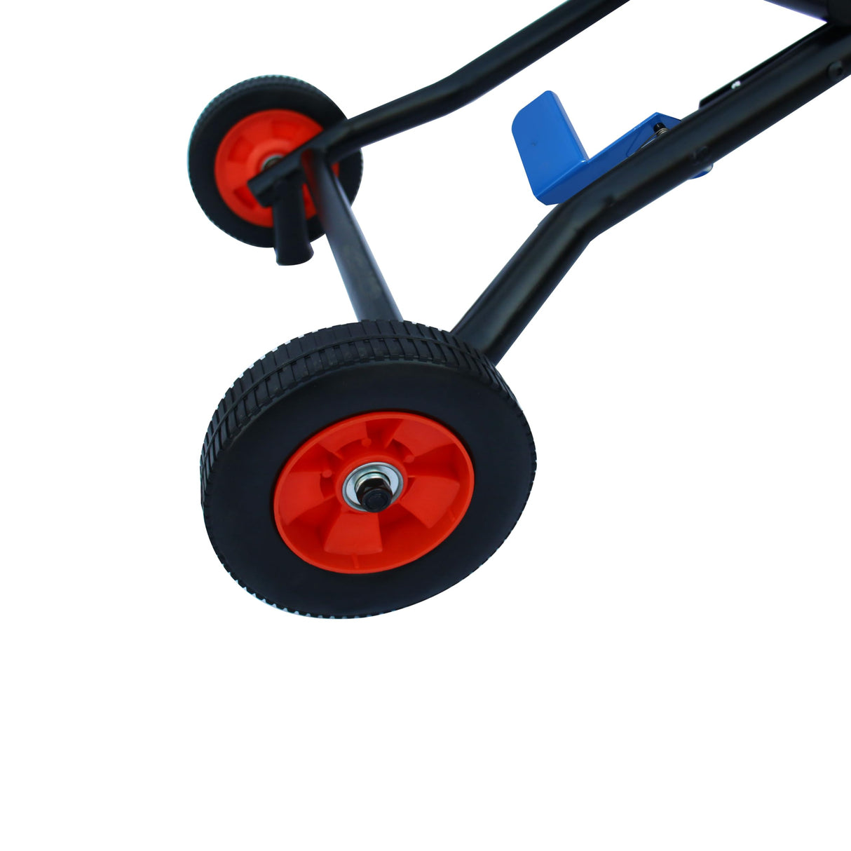 MENIPHIB Folding Portable Tile Saw Stand, miter saw stand with wheels,collapsible and portable, saw stand table, chop saw roller stand, saw horse roller stand, mitre saw stand, Blue, S5250010 MENIPHIB