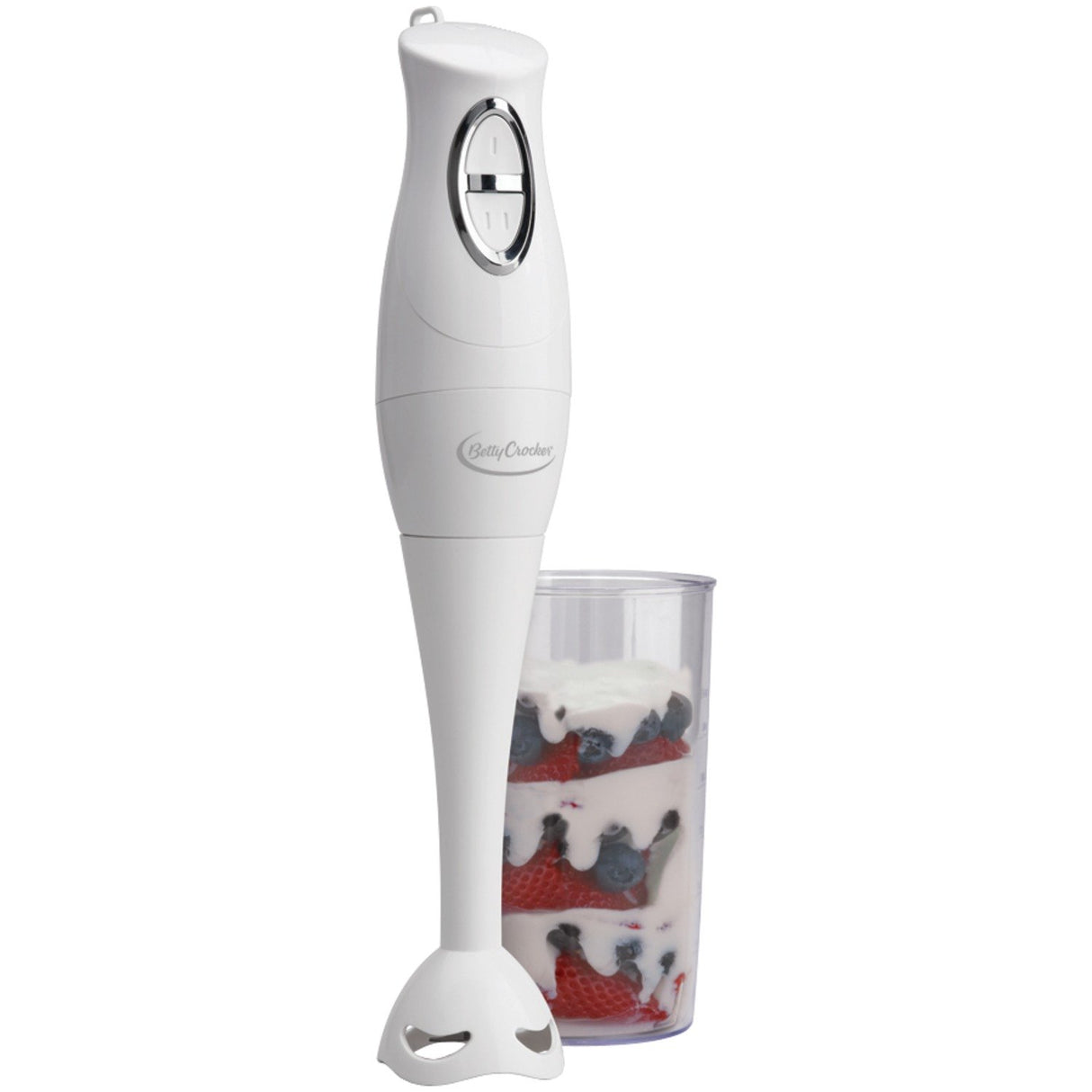 Betty Crocker Hand Blender with Beaker, White, BC-1303CK Betty Crocker