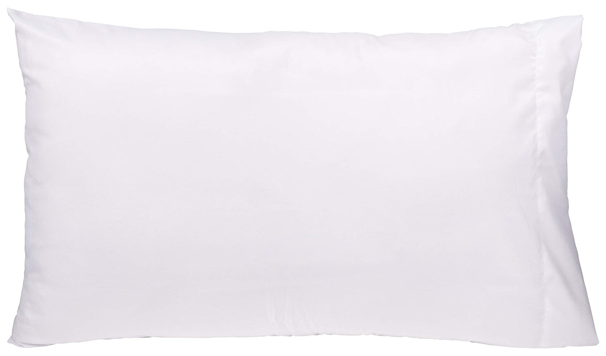 KAF Home Brushed Microfiber Pillow Cases Bulk Pack, Control Allergies and Ensure Sound Sleep, Set of 12, White KAF Home