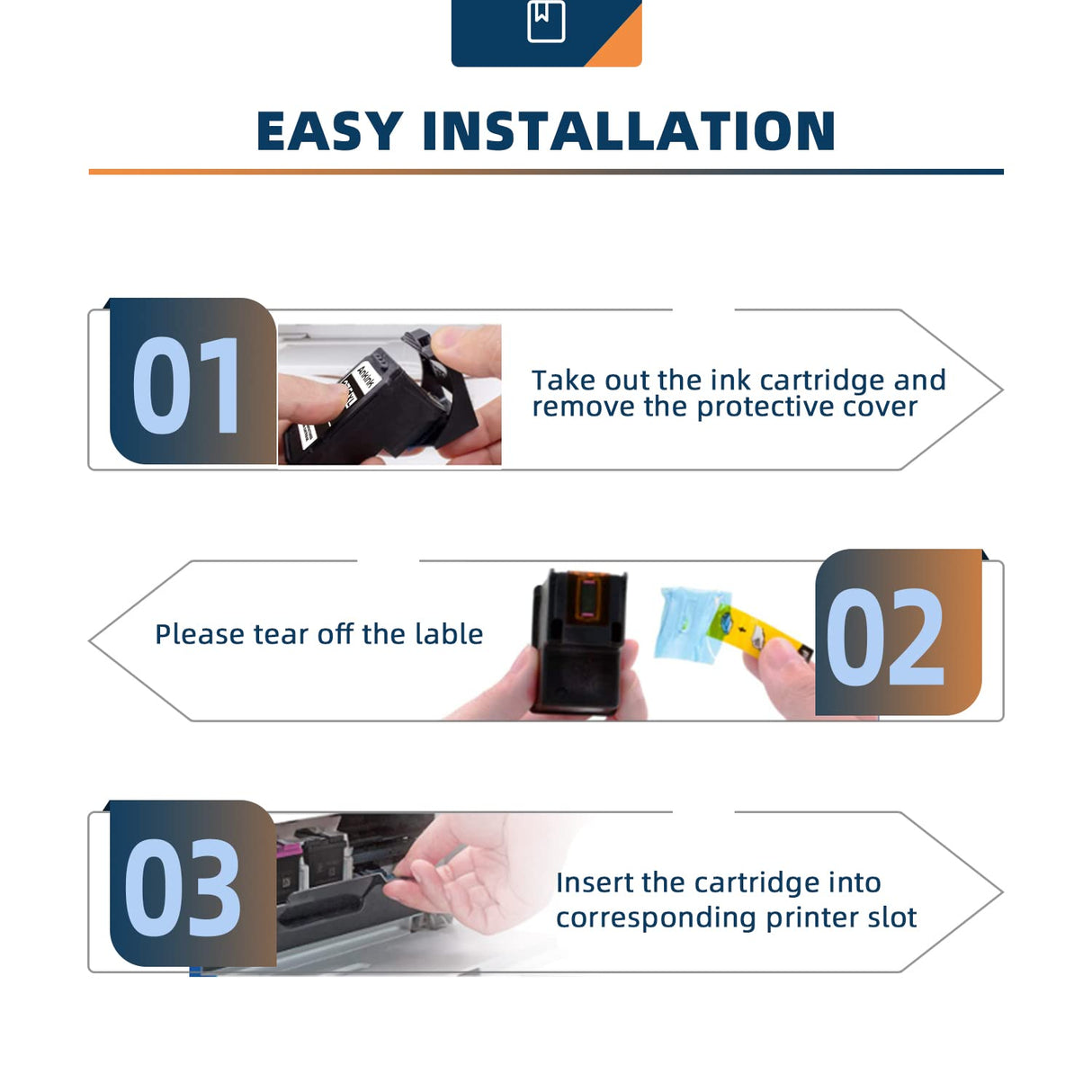 Ankink Remanufactured Ink Cartridge Replacement for Canon 275XL 276XL PG275 CL276 275 276 XL (Black Color 2-Combo Pack) use with TS3522 TR4720 TR4700 TR4722 TS3500 TS3520 Printer Ankink