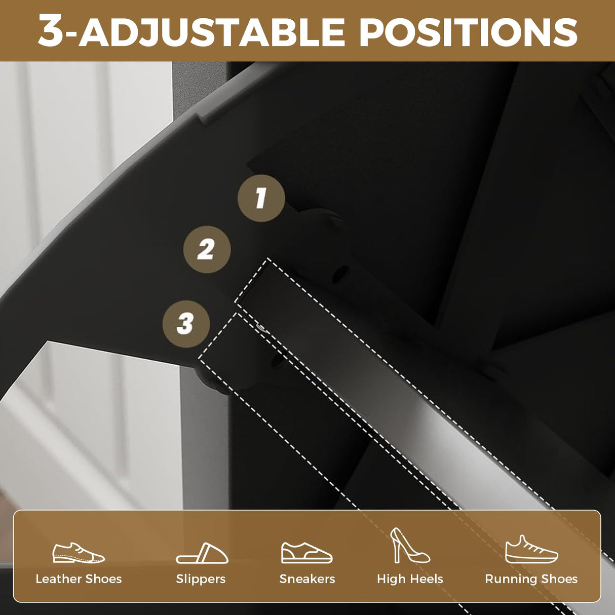 COMHOMA Shoe Storage Cabinet, Slim Shoe Cabinet Storage with Flip Drawers, Hidden Narrow Shoe Cabinet for Entryway Hallway COMHOMA