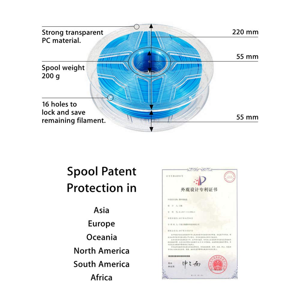 LeoPlas POM Filament 1.75mm 1kg for 3D Printing Supplies Printer Consumables (Black) QWERTYUIOP