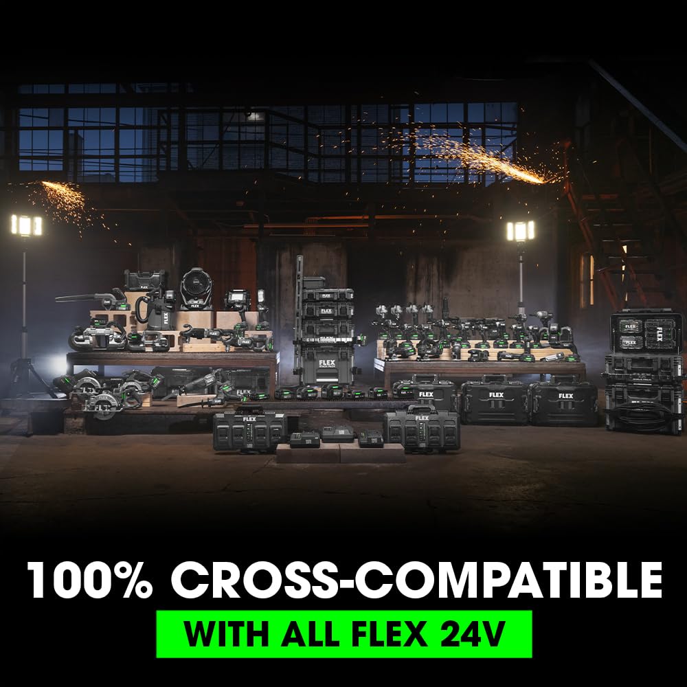 FLEX 24V Brushless Cordless 1.5 HP Trim Router Tool, Battery and Charger Not Included - FX4221-Z FLEX