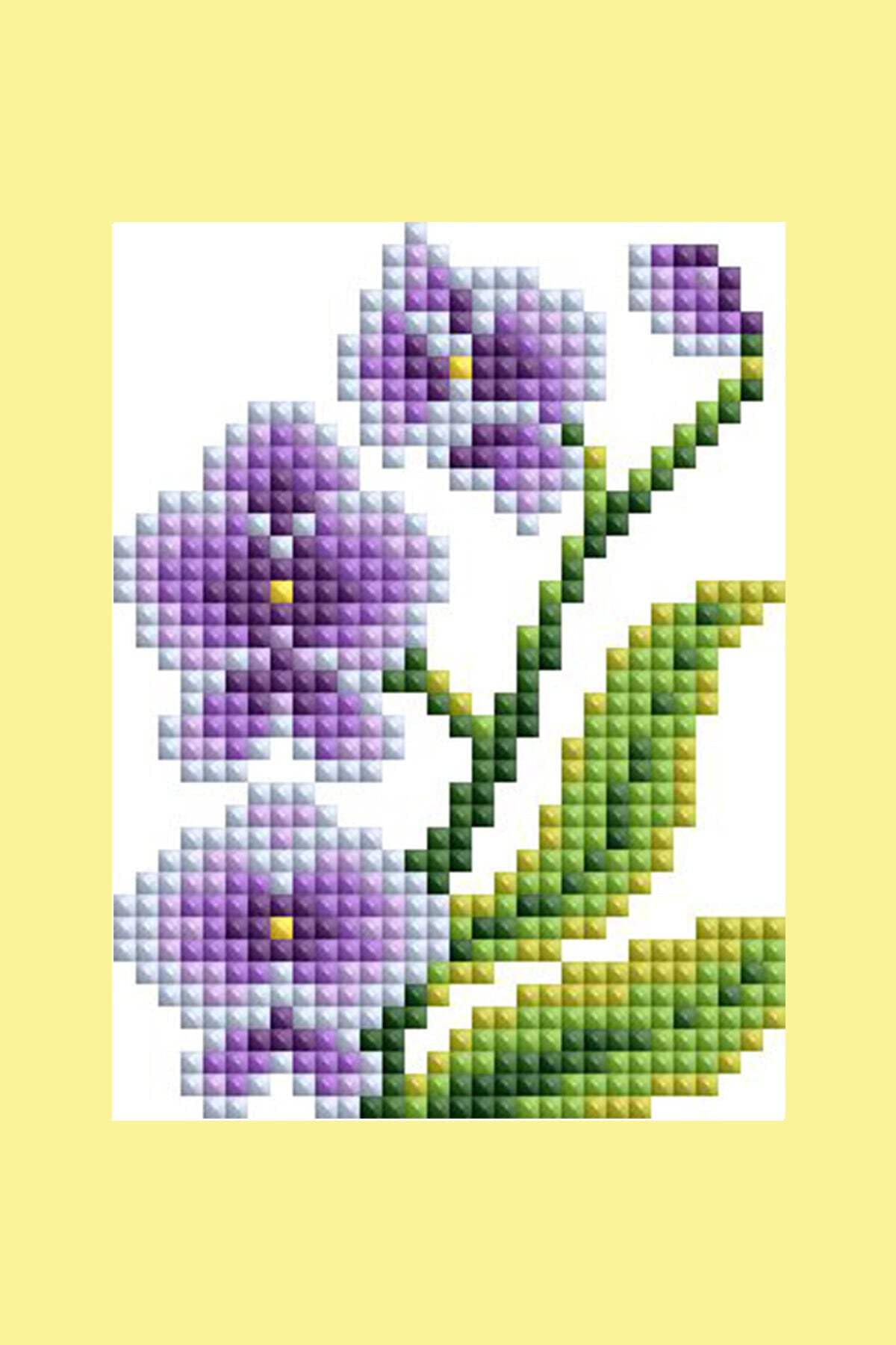 DIAMOND ART CLUB Classic Flower Mini Dazzles, Fun DIY Diamond Painting Kit for Adults, Diamond Art Canvas for Beginners, 4" x 6" (Pack of 6) DIAMOND ART CLUB