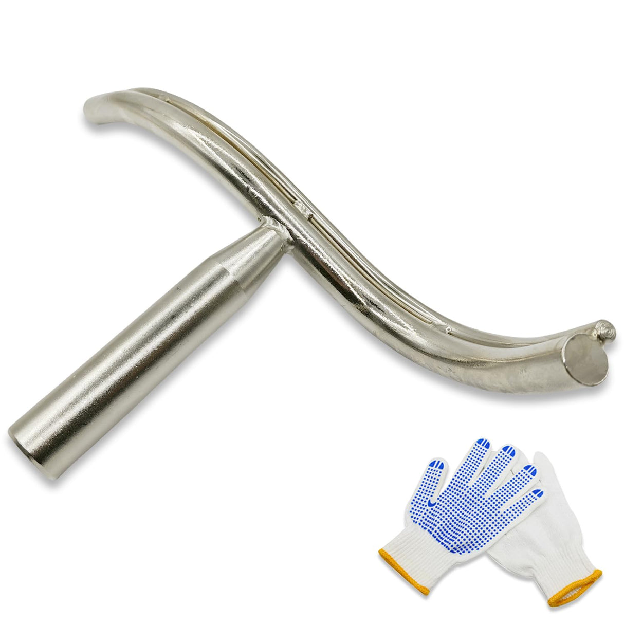 Curved Lathe Tool Rest 1 Inch Post Stainless Steel Tool Rest for Wood Lathe, Special-Shaped Wood Lathe Tool Rest for Bowl Turning, Wood Lathe Tools and Accessories for Mini Lathe YEIXCIKA