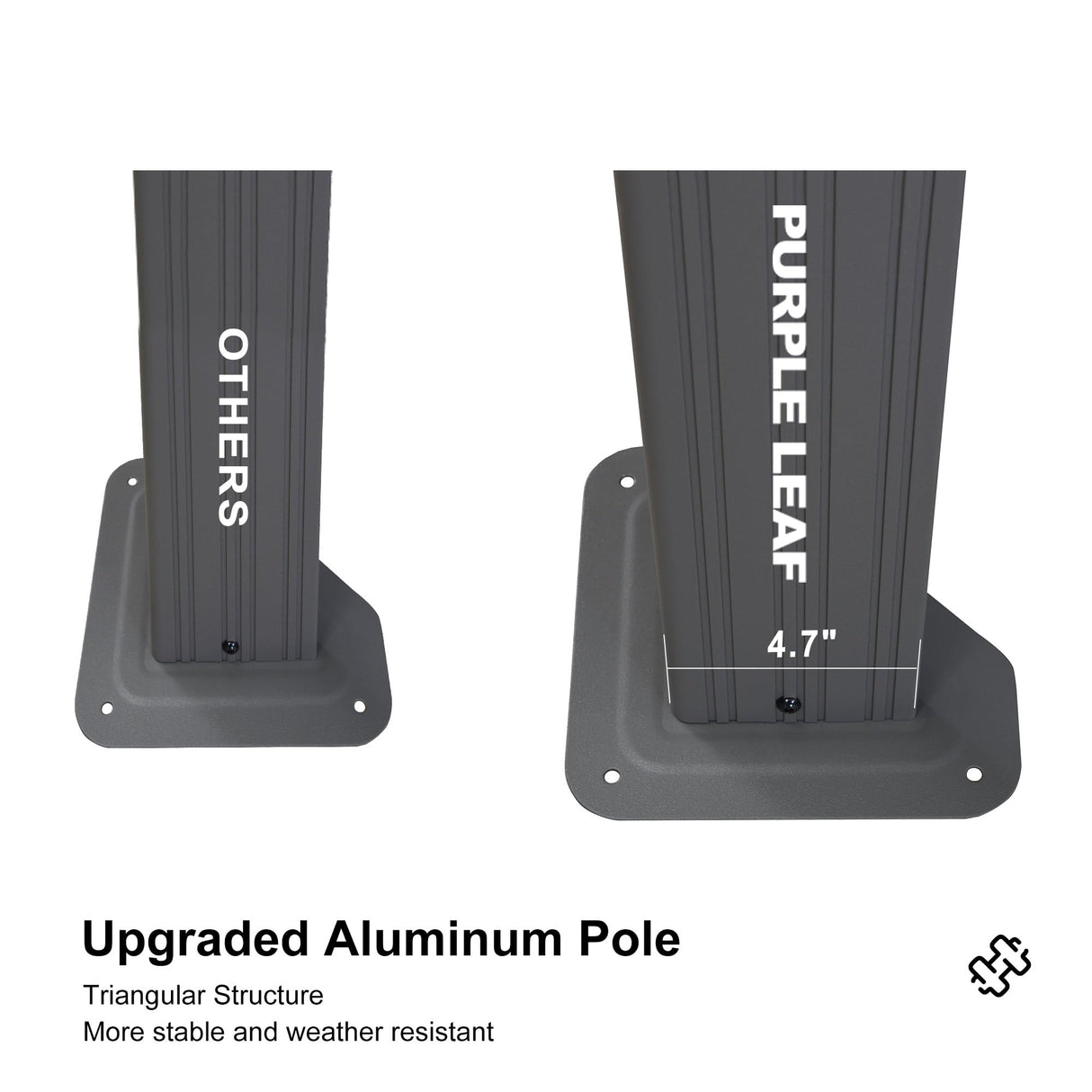 PURPLE LEAF 14' x 20' Outdoor Hardtop Gazebo with Netting and Curtains Galvanized Steel Double Roof and Aluminum Frames Permanent Wind Resistance Pavilion Gazebo for Patio Deck Garden, Light Grey PURPLE LEAF