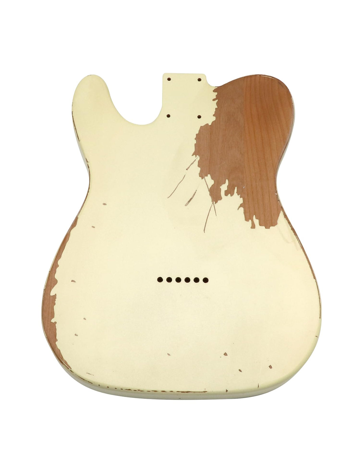 Sunsmile DIY Electric Guitar Kit TL Style Heavy Relic Aged Vintage with Alder Body Roast Maple Neck and Fingerboard S-S 6 String Build Your Own Guitar Relic Cream. sunsmile