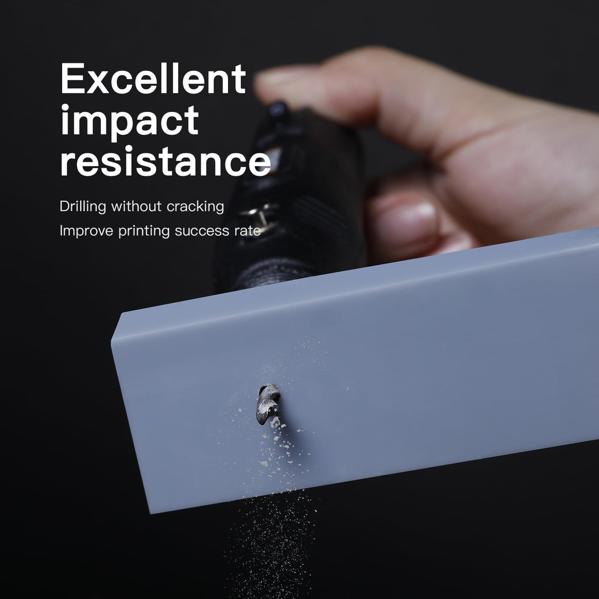 NOVA3D Water Washable Mecha ABS-Like 3D Printer Resin, 405nm High Precision LCD UV-Curing 3D Printing Resin, Low Odor, Photopolymer Resin for /8K/12K Capable LCD DLP 3D Printers(Grey, 1kg) NOVA3D