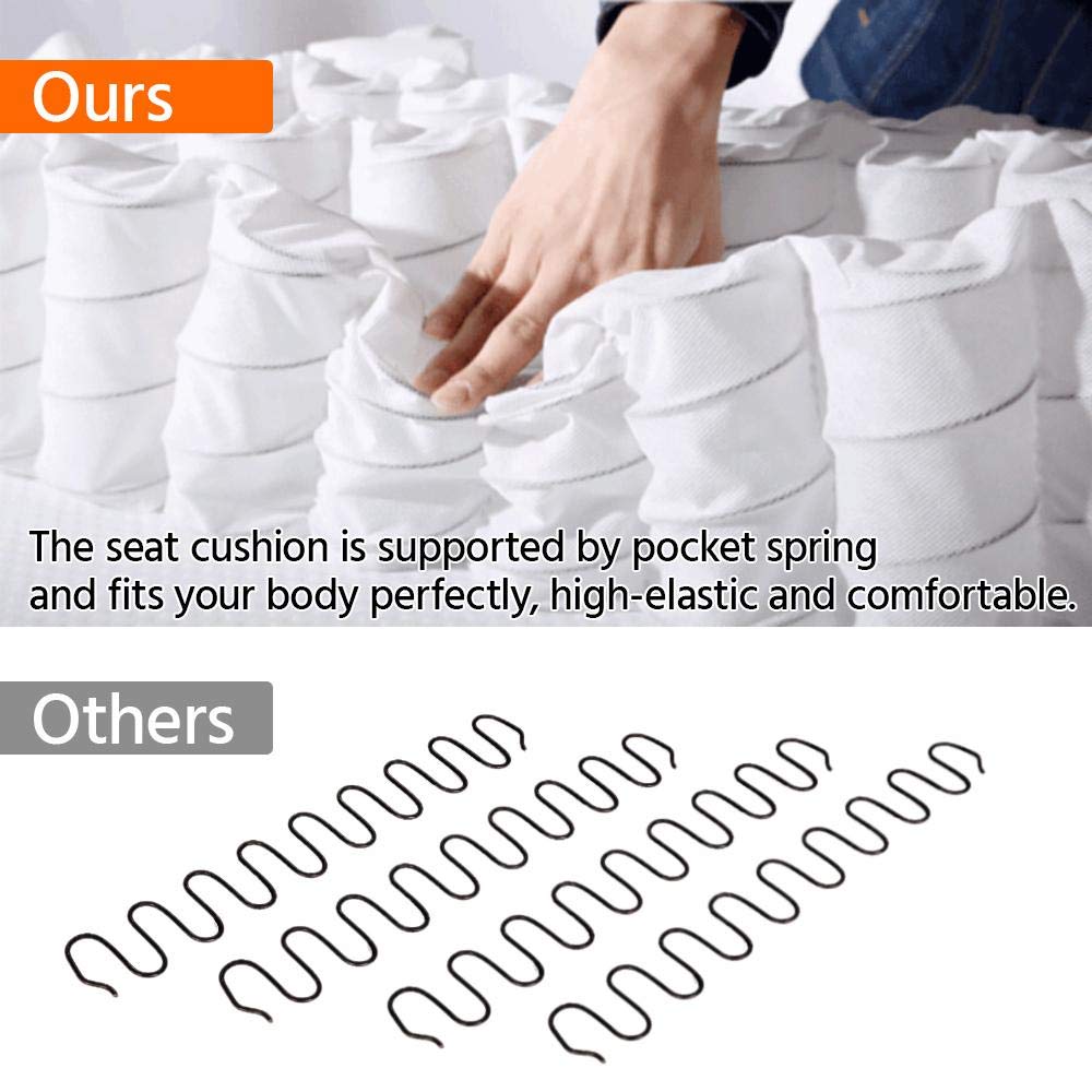 Yaheetech Recliner Chair Home Theater Seating PU Leather Recliner Sofa for Living Room Bedroom Brown Yaheetech