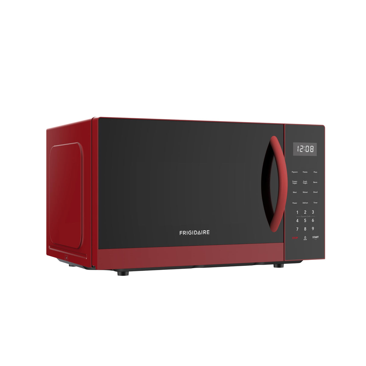 FRIGIDAIRE Microwave Oven, 900 Watts with 10 Power Levels, Red Frigidaire