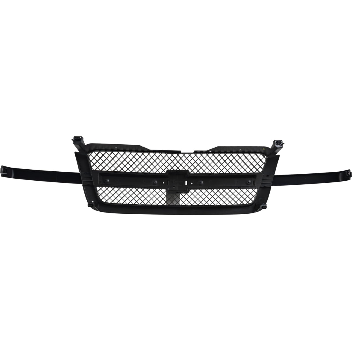 Garage-Pro Grille Assembly Compatible With 2003-2006 Chevrolet Silverado 1500, Fits 2007 Chevrolet Silverado 1500 Classic Paintable Shell with Gray Insert Plastic Garage-Pro
