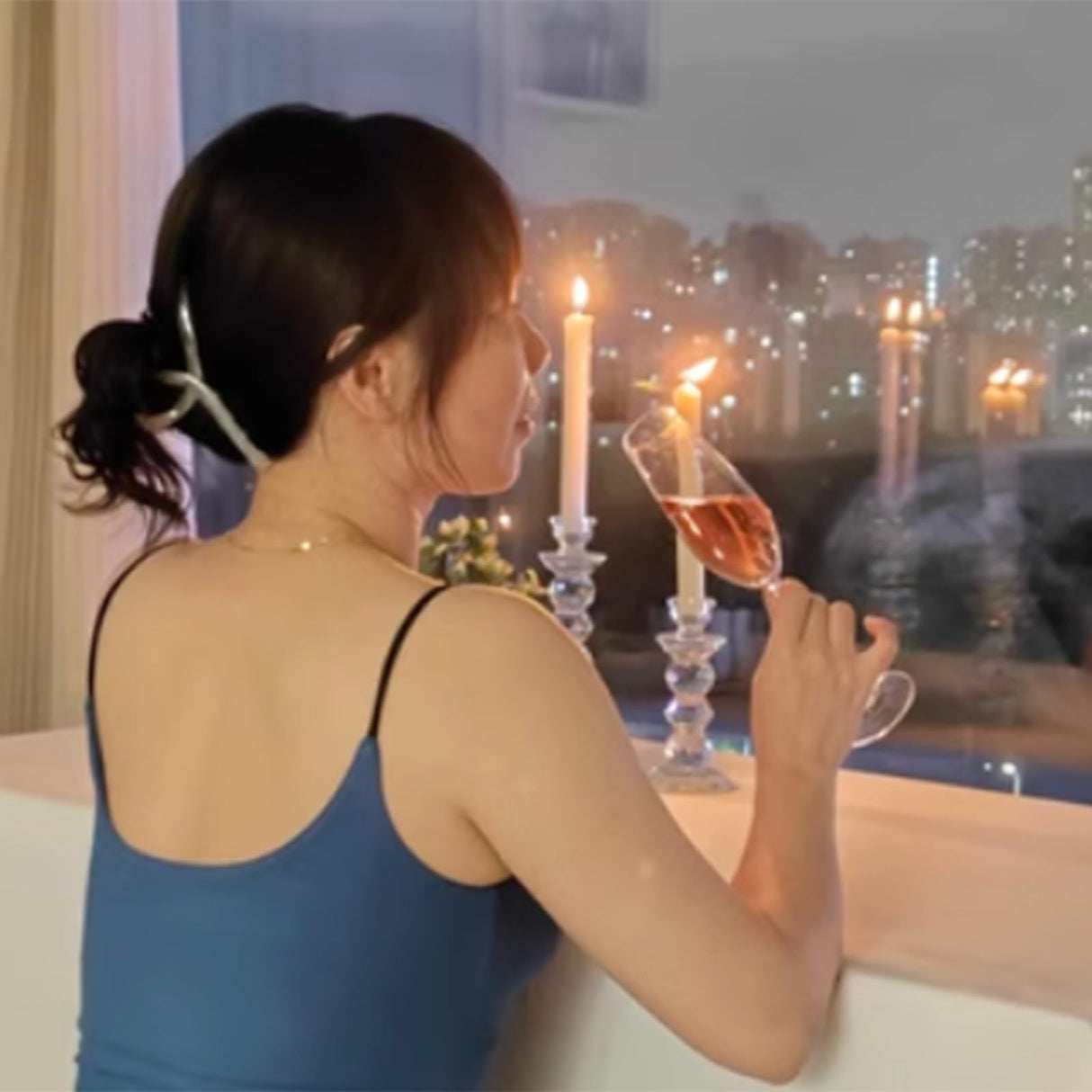 TOPYS 6 Holes Long Cylinder Silicone Candle Molds, Pillar Cylinder Shape Mold for Aromatherapy Candle Soy Wax Soap Clay Craft Plaster Resin Handmade Crafts Gifts Birthday Cake Decor(5.9in) TOPYS