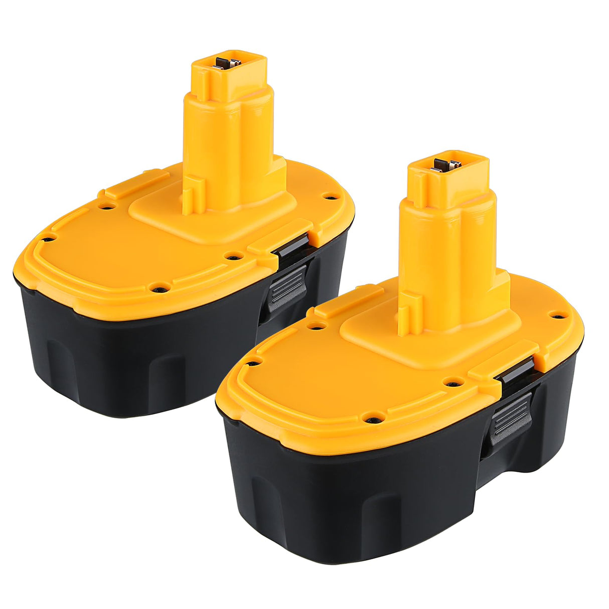 2Pack DC9096 18V 4.8Ah Replacement for Dewalt Battery Compatible with Dewalt 18V Battery DC9098 DC9099 DC970 DW9095 DW9096 DW9098 DW9099 DE9095 DE9096 DE9098 Cordless Power Tools WoodArtSupply