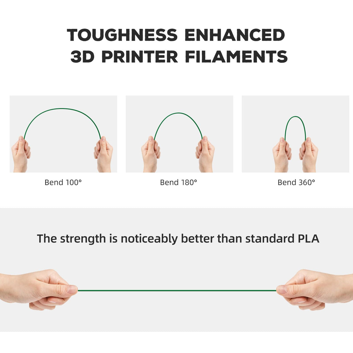 FLASHFORGE PLA Filament 1.75mm, 3D Printer Filament 1kg (2.2lbs) Spool, Dimensional Accuracy +/- 0.02mm, 3D Printing Filament Easy to Use and Fits for Most FDM 3D Printers (Rainbow) FLASHFORGE