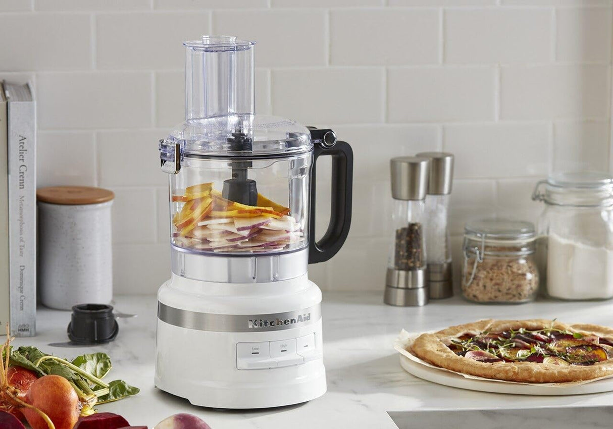 KitchenAid 7-Cup Food Processor KFP0718WH, White KitchenAid