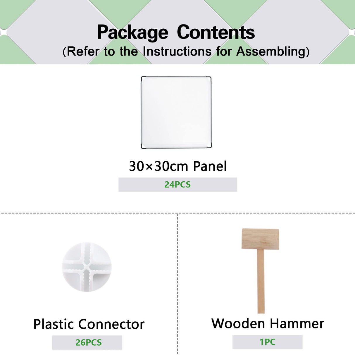 C&AHOME 6-Cube Storage Organizer, Stackable Storage Cubes Shelves, Portable Bookshelf, Plastic Clothing Storage Closet Organizer, DIY Modular Shelving Units for Wardrobe, Home, Milky C&AHOME