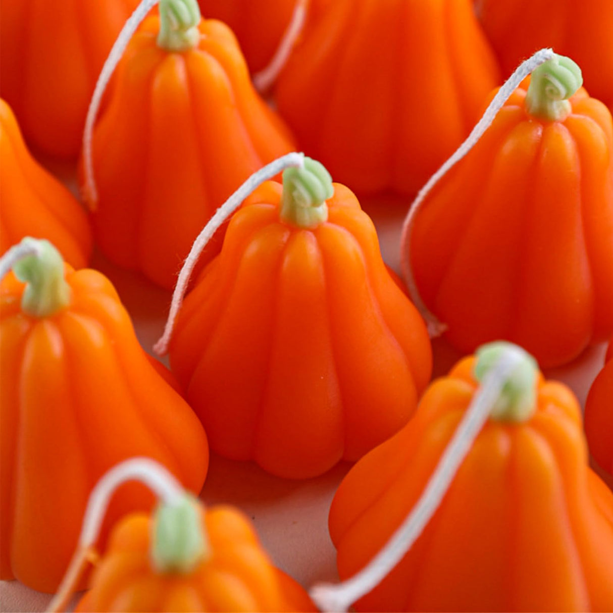 Japleed Pumpkin Candle Molds for Candle Making, Fall Halloween Thanksgiving Ornament Molds, 3D Pumpkin Epoxy Resin Soap Wax Silicone Mold Autumn Chocolate Cake Fondant Dessert Mould (Pear) japleed