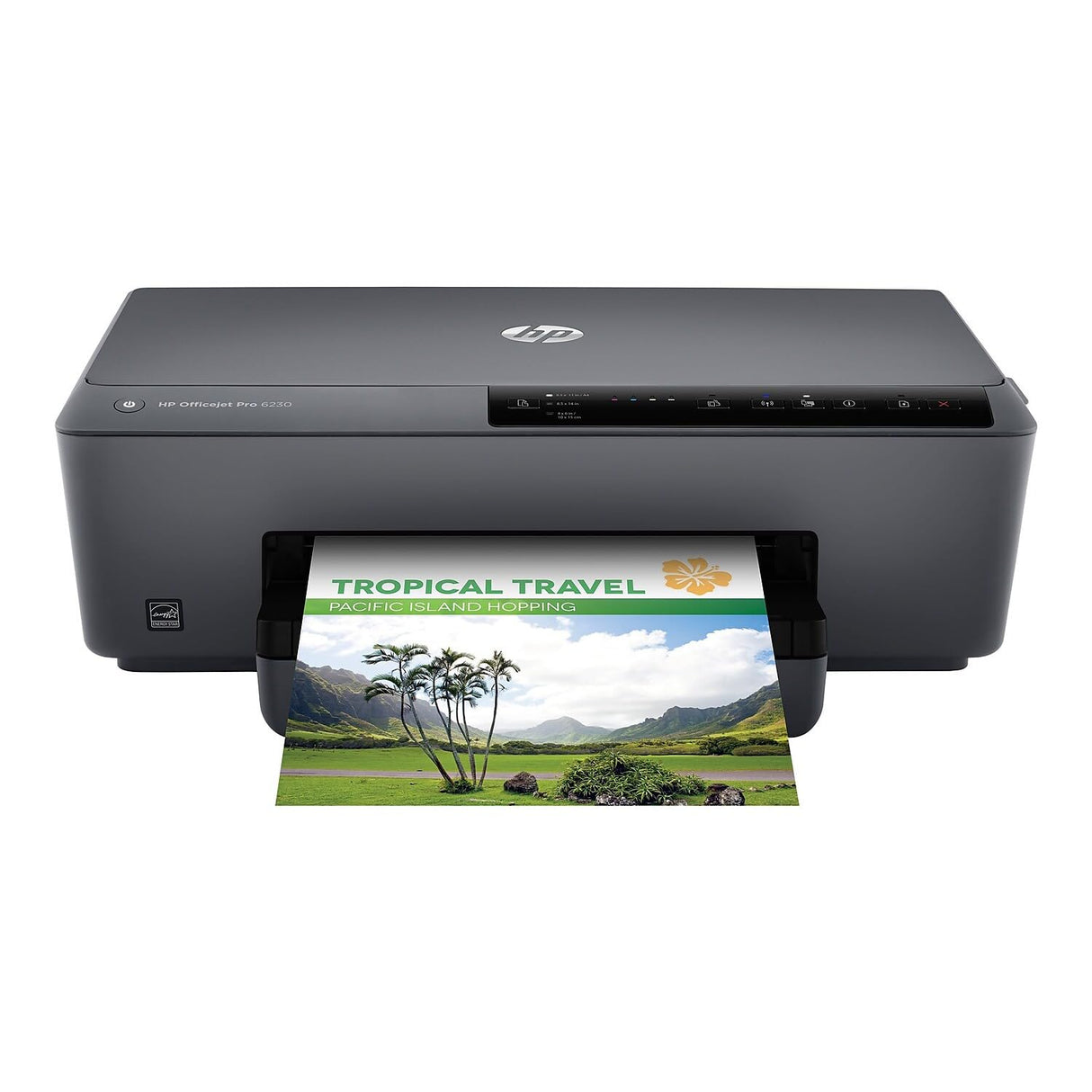 HP OfficeJet Pro 6230 Wireless Color Printer, Works with Alexa (E3E03A),Black HP