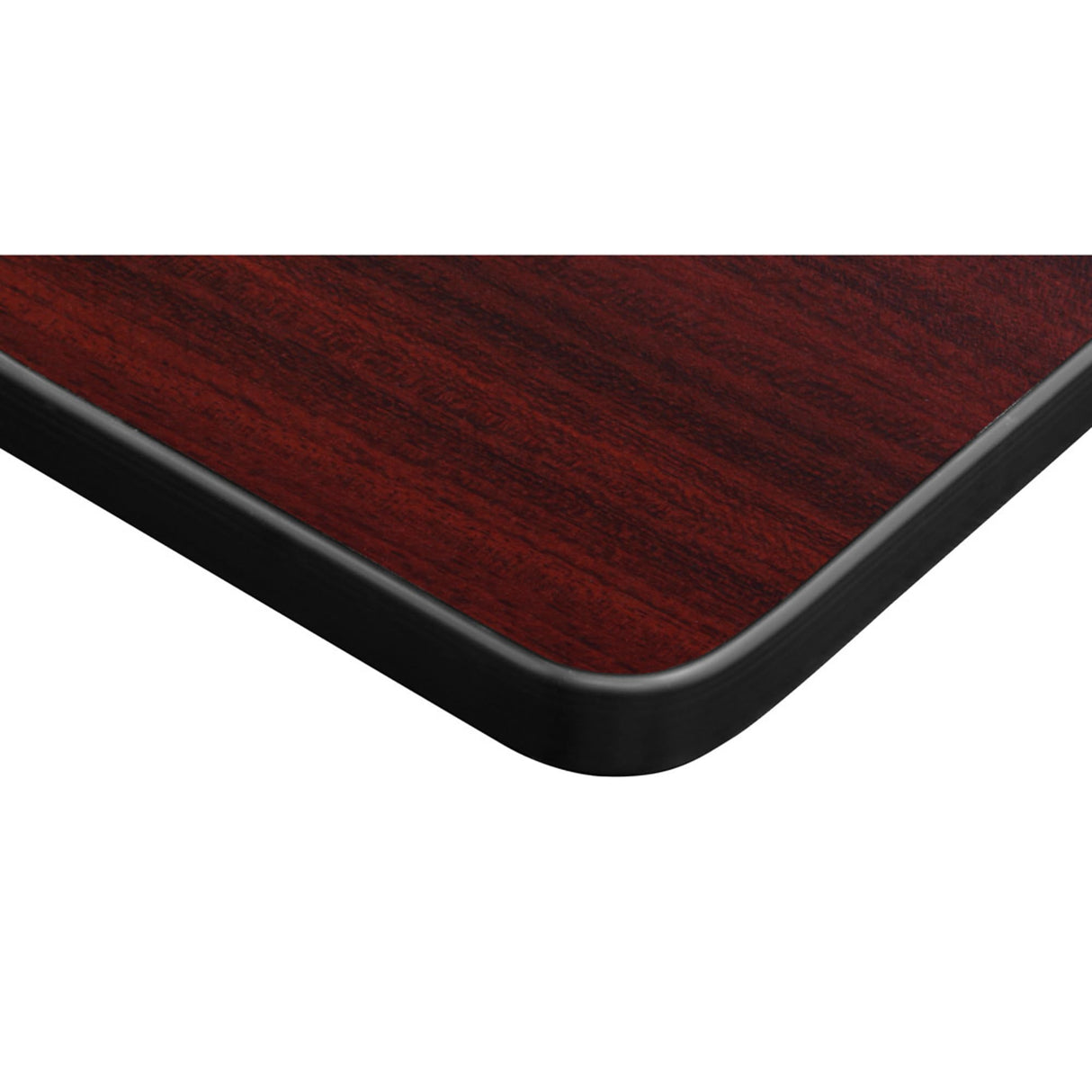 Kobe 60" Flip Top Mobile Training Table- Mahogany Regency Seating