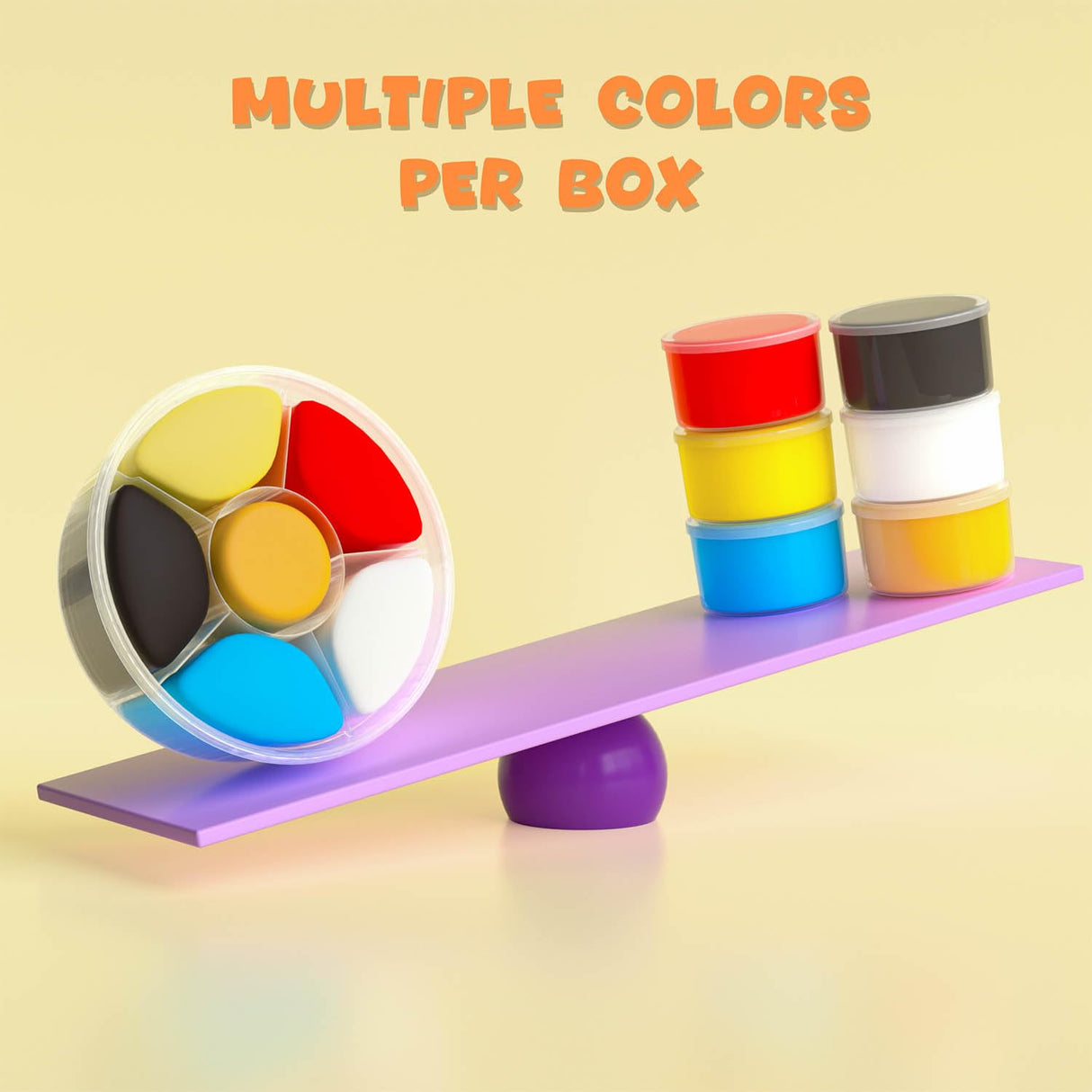 Air Dry Clay Kit - Modeling Clay for Kids 10 Boxes mit Sculpting Tools und Tutorials, Ultra Light & Soft, Safe & Non-Toxic, DIY Model Magic Clay,Creative Crafts Toys Gifts for Girls Boys 3+ Years Old LOUFOR